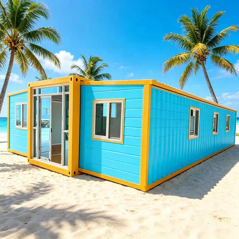 Temporary Housing Solution Built From A Durable And Insulated Mobile House For Cold Climates With Snow Load Roof