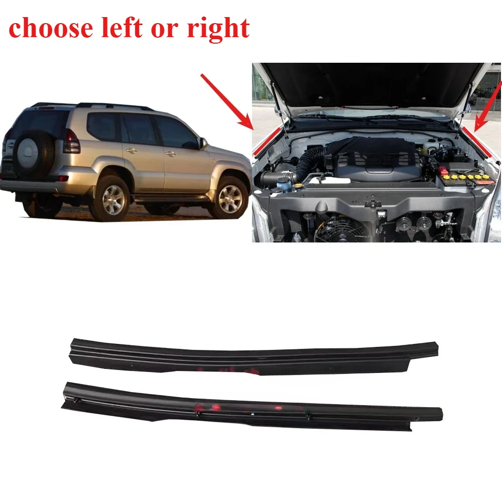 

Уплотнительная резиновая лента для капота (1 шт.) для Toyota Prado Land Cruiser 2003-2009 FJ120 LCP120, резиновый уплотнитель капота Lexus GX470 53388-60012