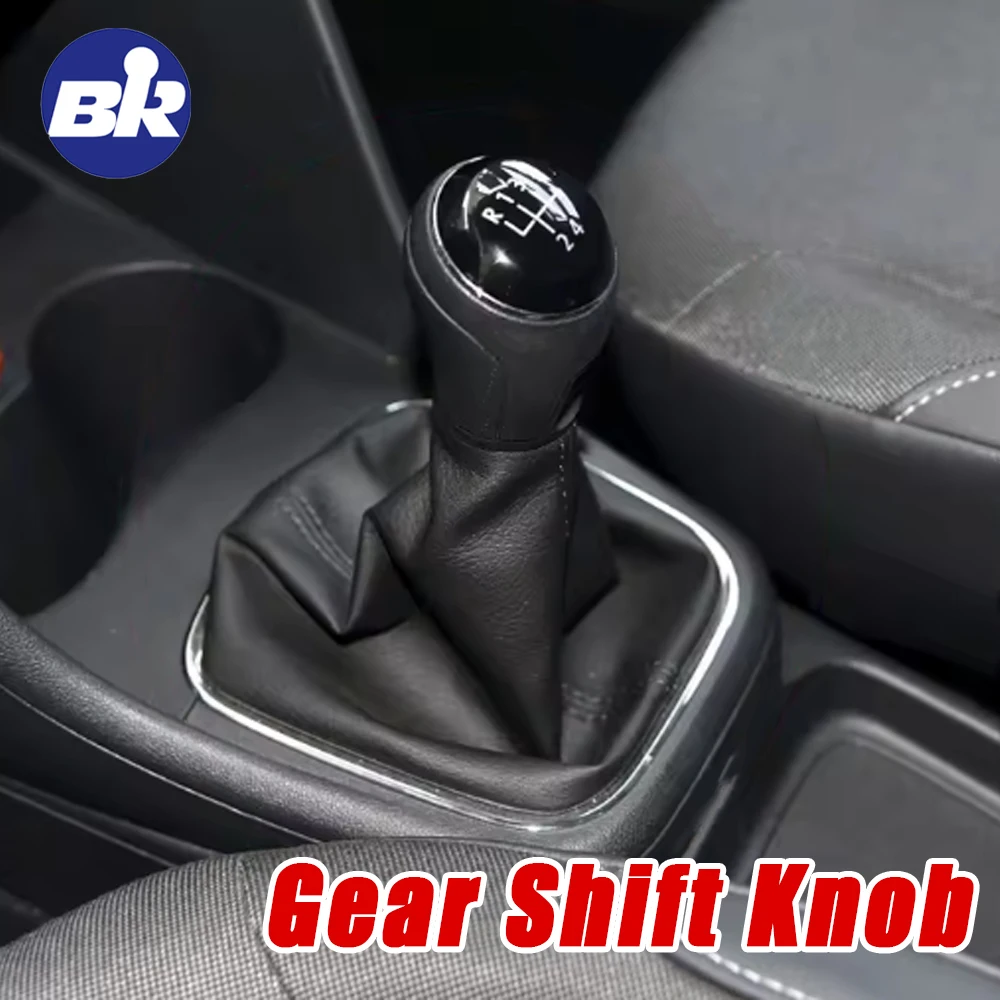 New Product 5/6 Speed Gear Shift Knob Lever Dust Cover Boot Leather Suit Part  For VW Polo 6C 2015 2016 2017 2018 Interior