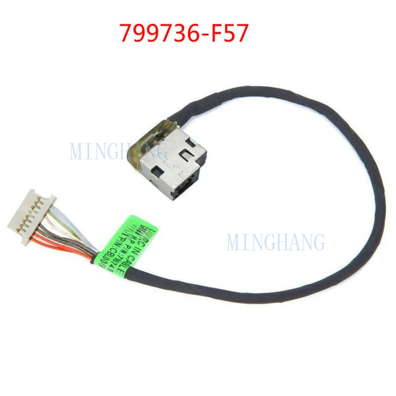 M   For HP 15-A M16-P 15-AC M6-P113DX power cable 799736-F57 Tested 100% can work