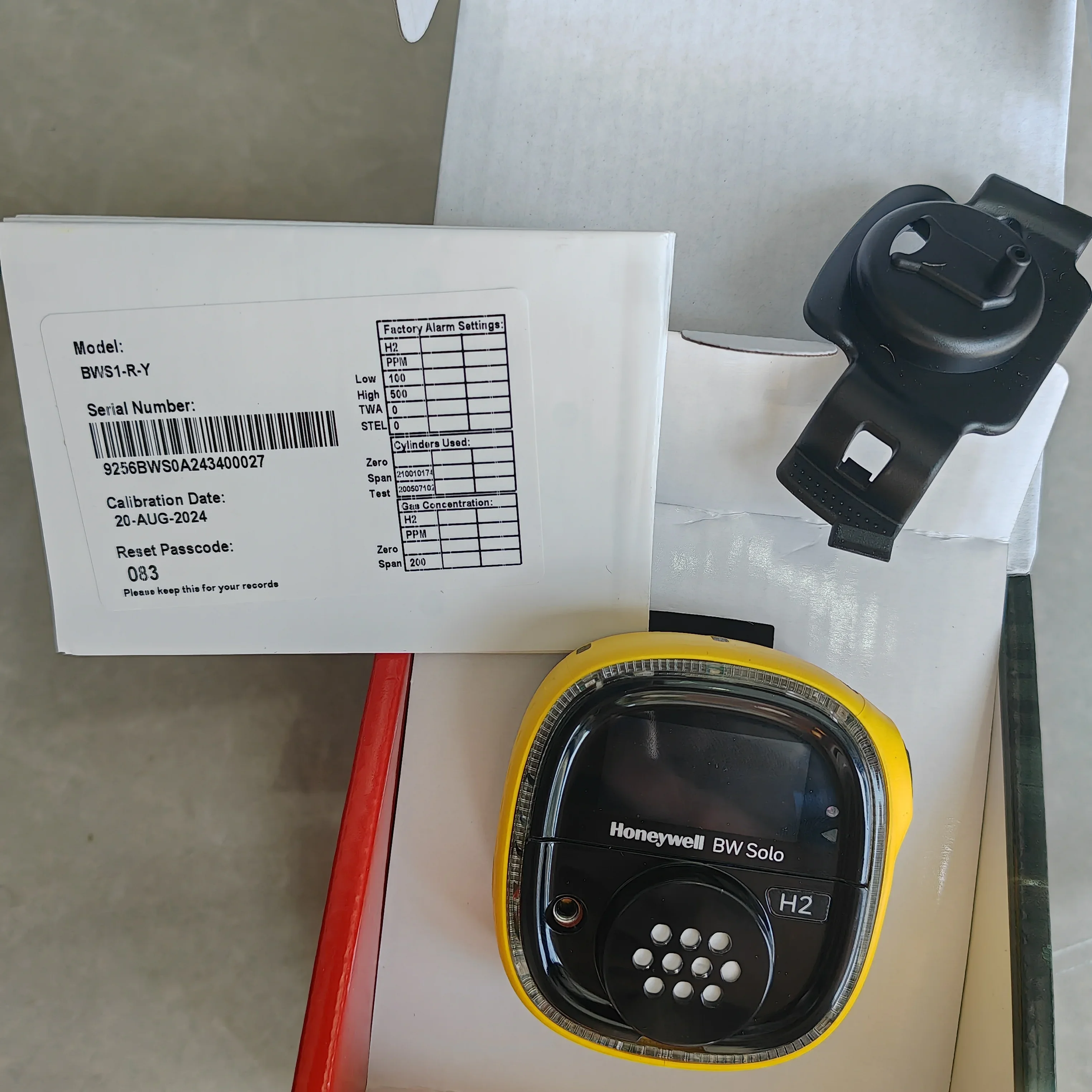 Honeywell BW Solo Maintainable with 1 Year Warranty Polycarbon Rubber Composite Shell for Instrument