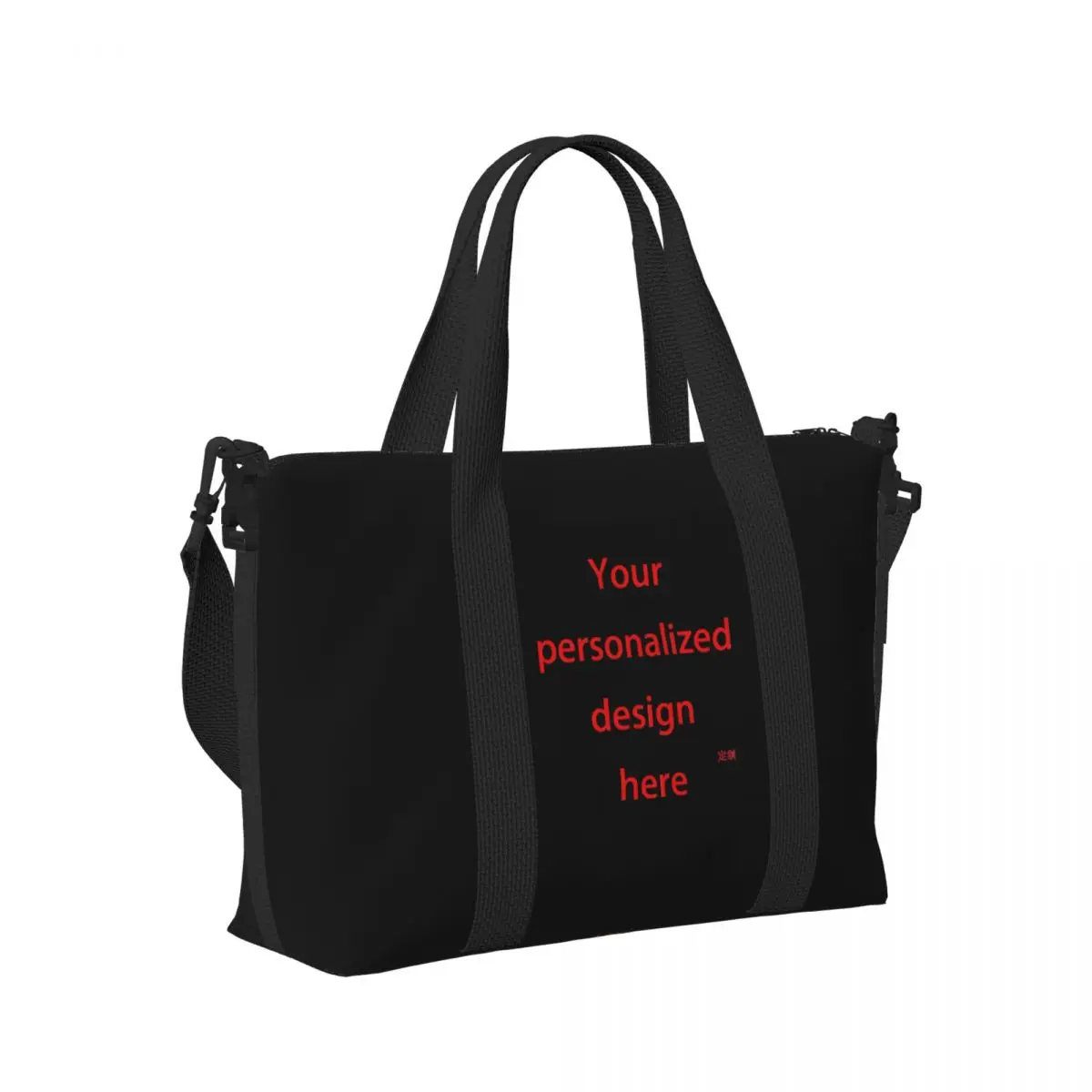 

Customized Custom Beach Travel Bag Large Capacity Tote Bags for Gym Sport Women Shopping Duffle Shoulder Bag