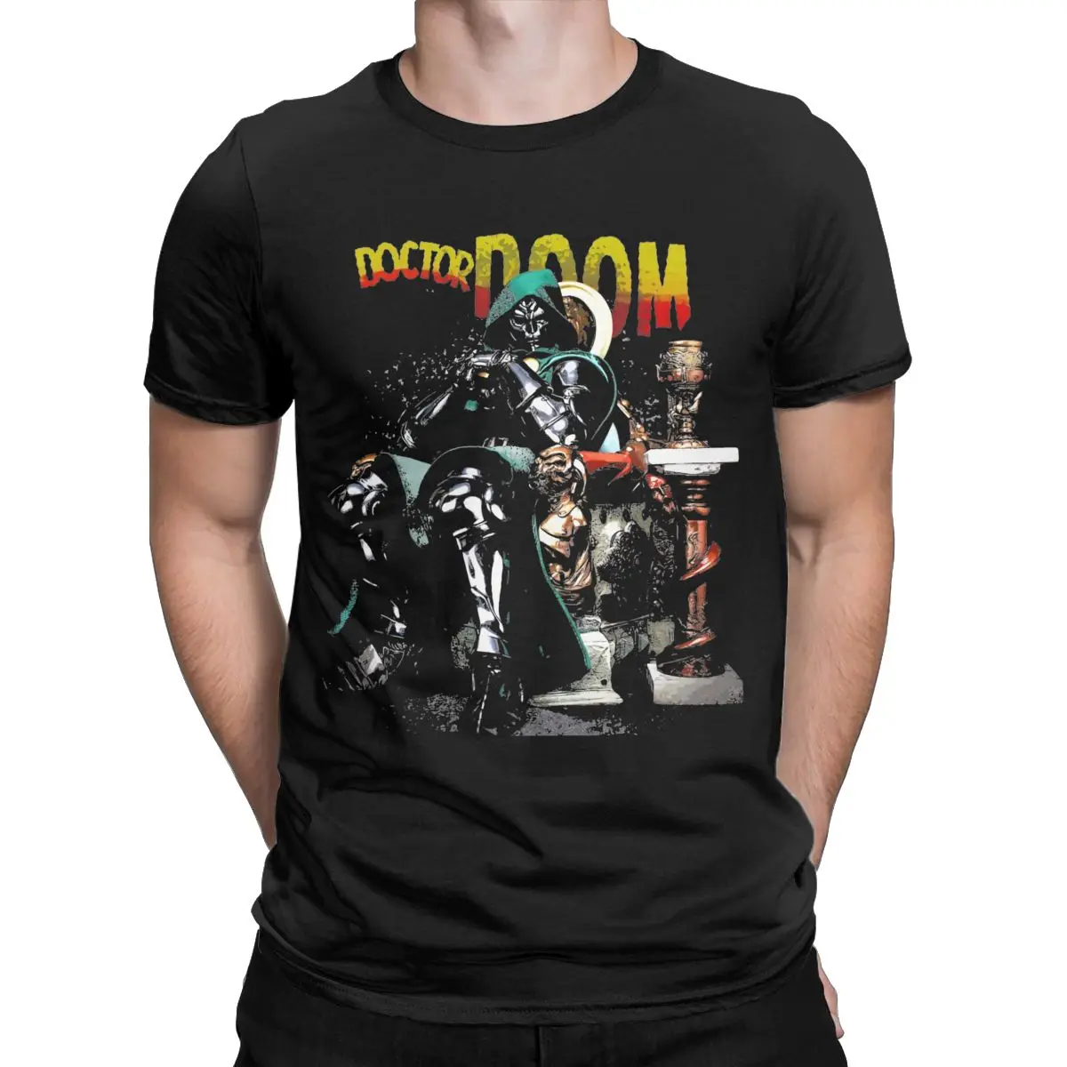 Villain Doctor Dooms Shooting Game T Shirts Accessories Men Women Cotton Awesome Tee Shirt Short Sleeve Clothing New Arrival