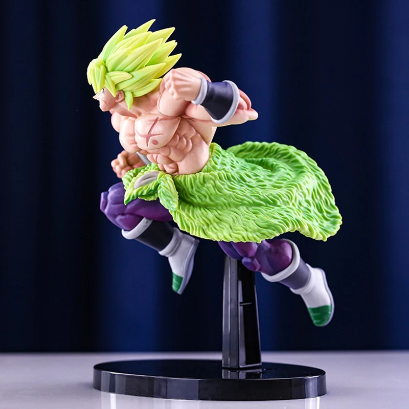 Dragon Ball Z Broly Figurka Ruchoma Super Saiyan 3 Son Goku Anime Figurka akcji Kolekcja Lalka Figurka 21 cm Model Zabawki Model