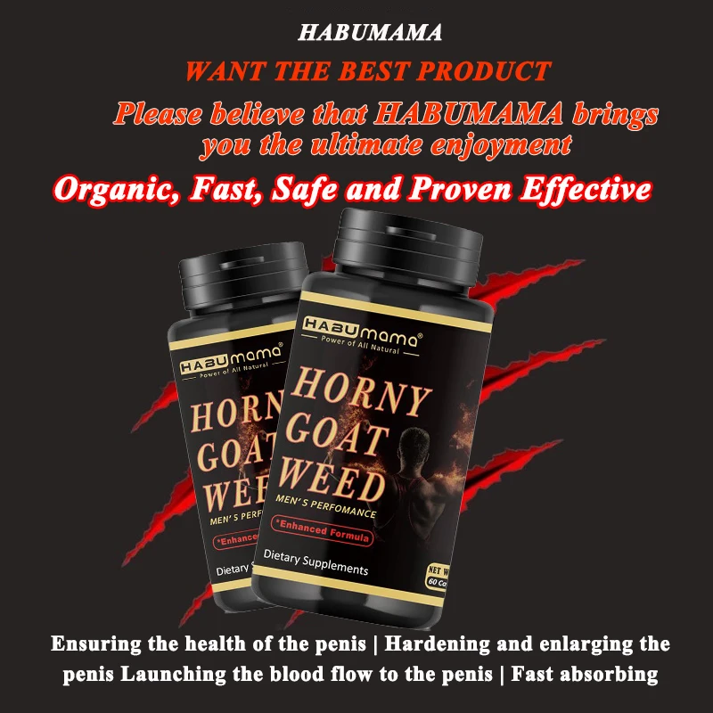 Organic Epimedium, Horny Goat Weed Supplements For Men