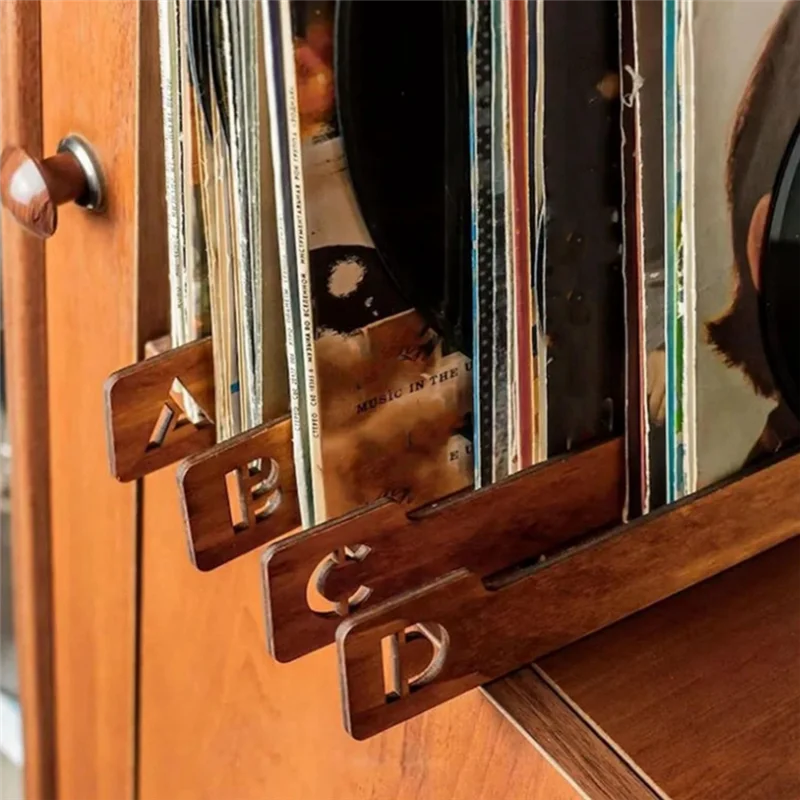 فواصل تسجيلات الفينيل AB39، فواصل التسجيل، فواصل تخزين سجلات الفينيل الأبجدية A-Z سهلة الاستخدام (مجموعتان)