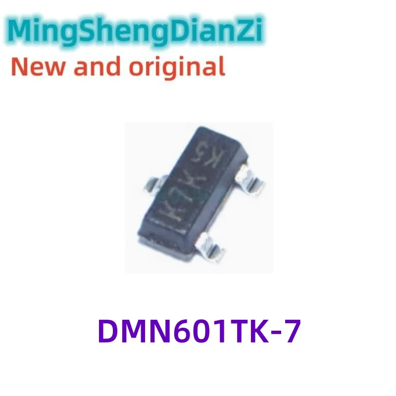 100 Uds nuevo DMN601TK-7 SOT-523 serigrafía K7K ** 60V300mA FET de canal N