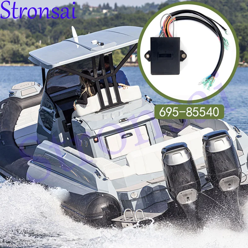 

695-85540 CDI для подвесного двигателя Yamaha 15B 15C 15HP 30HP Старая модель подвесного двигателя Mariner Подвесной двигатель 43077M 695-85540-11 695-85540-00