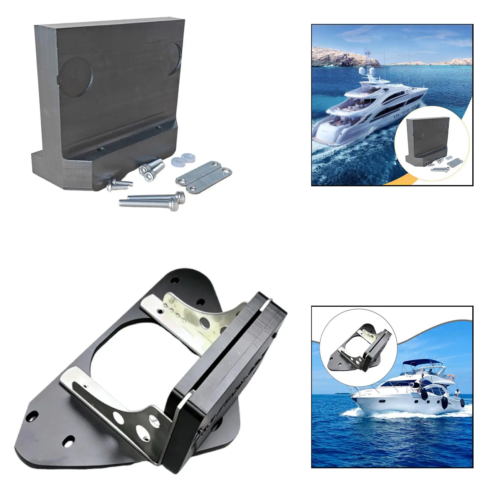 

Trolling Motor Mount Plastic Removable Kayak Bracket for Electric Motor Kayak Parts Accessories