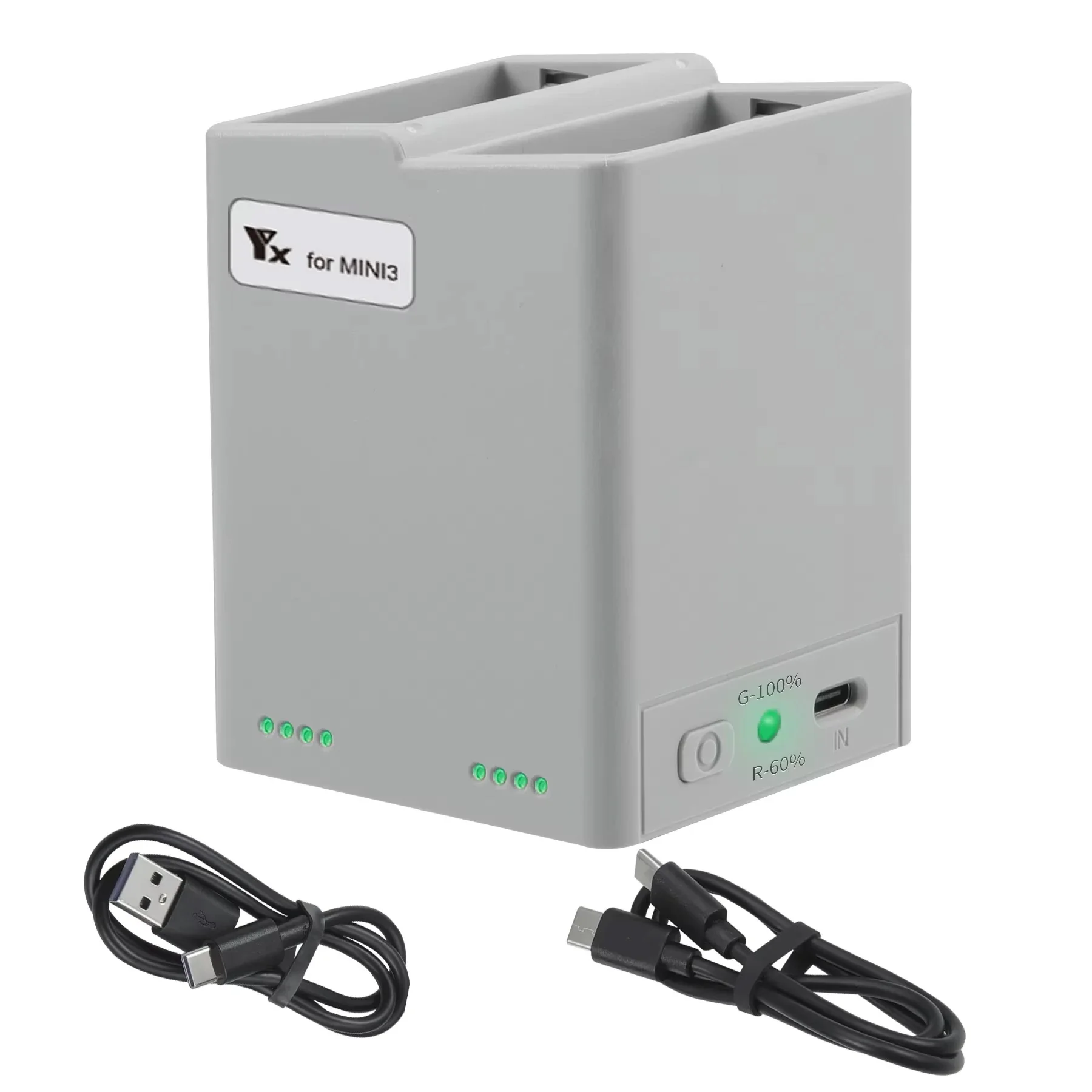 NEW Two-way Display Charging Hub Battery Intelligent Charger for DJI Mini 4 Pro/ Mini 3 Pro Charging Butler Power Bank Drone
