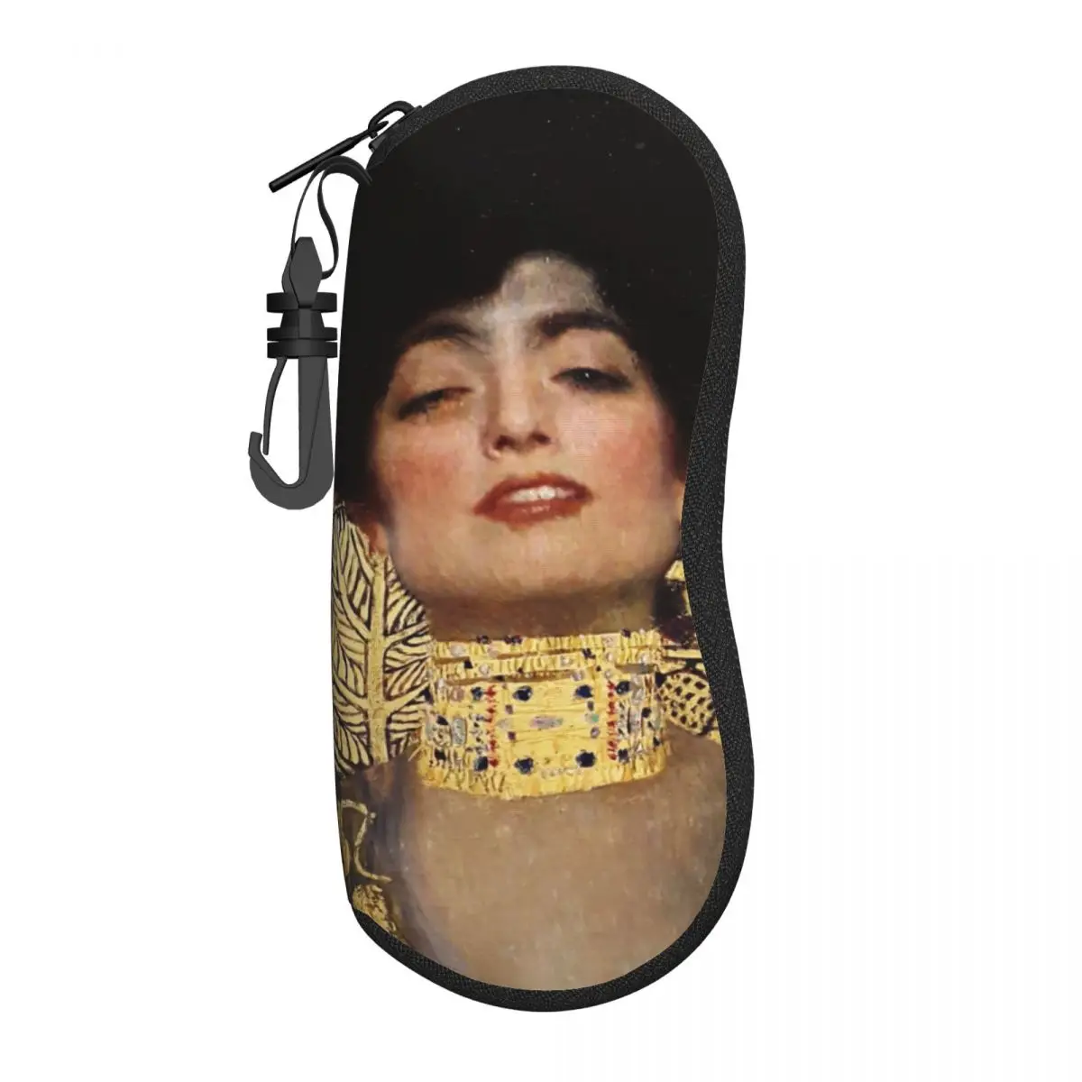 Estuche para gafas personalizado Judith y la cabeza de Holofernes, bolsa protectora suave para gafas de sol con pintura artística de Gustav Klimt