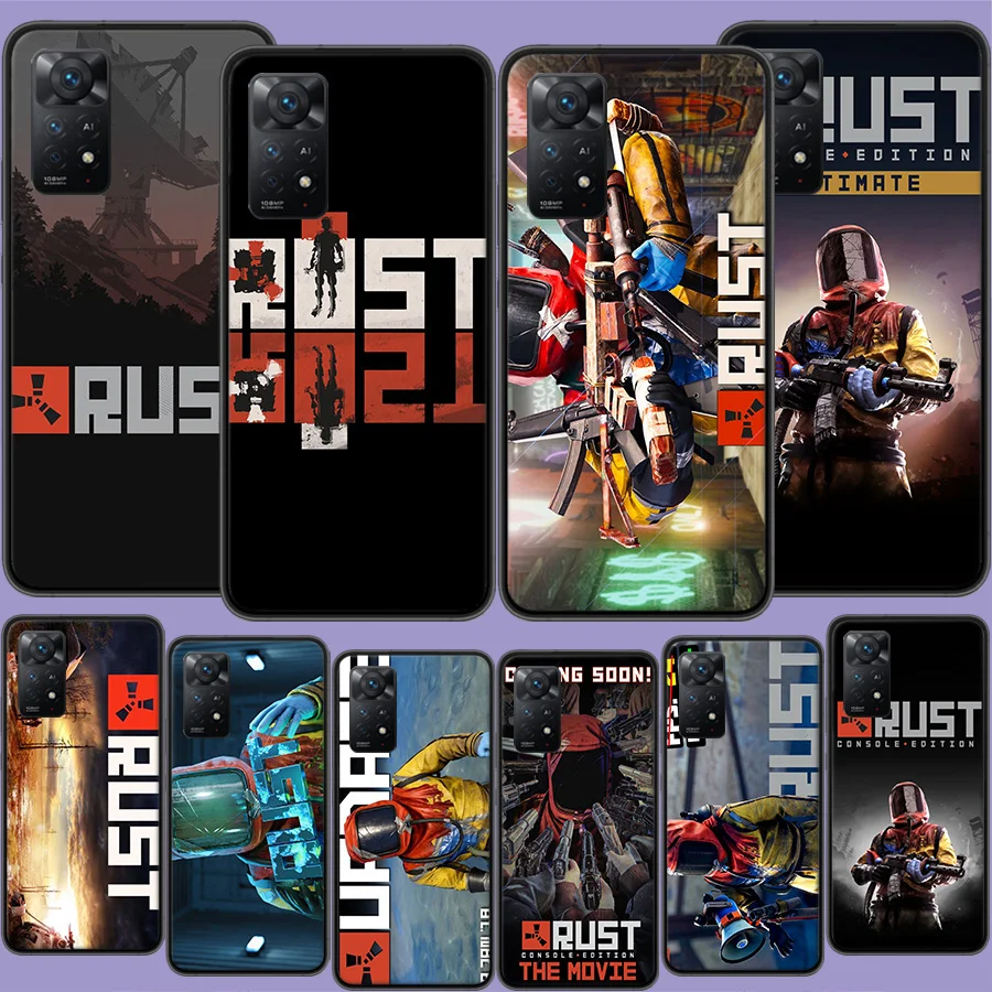 Shooting Rust Game Phone Case For Xiaomi Redmi Note 12 Pro Plus 5G 12S 11 11E 11T Pro 10 9 8 7 11S 10S 4G 9T 8T 9S Capa Coque Co