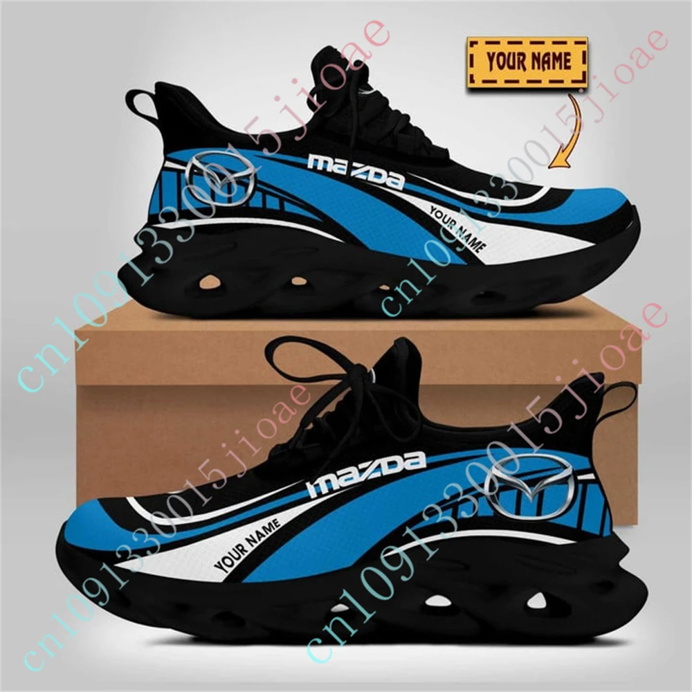 Mazda Men's Sneakers Casual Running Shoes Lightweight Unisex Tennis Big Size Male Sneakers Sports Shoes For Men Custom Logo