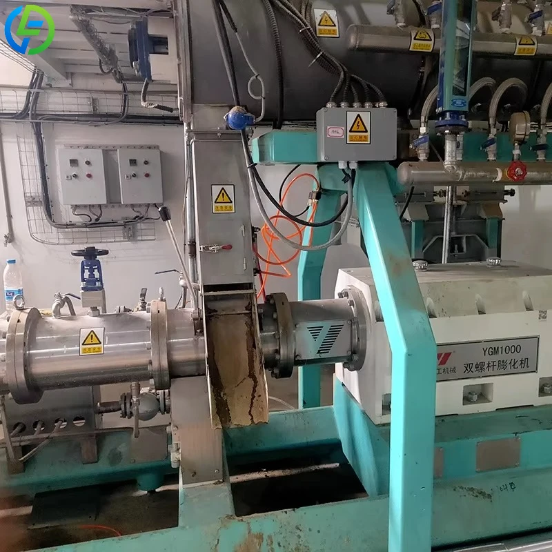 Customize 1-20TPH Low Cost Sinking and Floating Fish Feed Extruder of Floating  Fish Feed Production Line Aquafeed Extruder