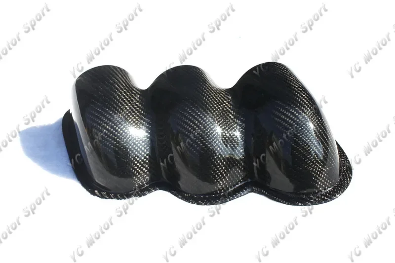 Car Accessories Carbon Fiber RHD Triple Dash Gauge Pod Fit For 2001-2007 Evolution 7-9 VII VIII IX Triple Dash Gauge Pod