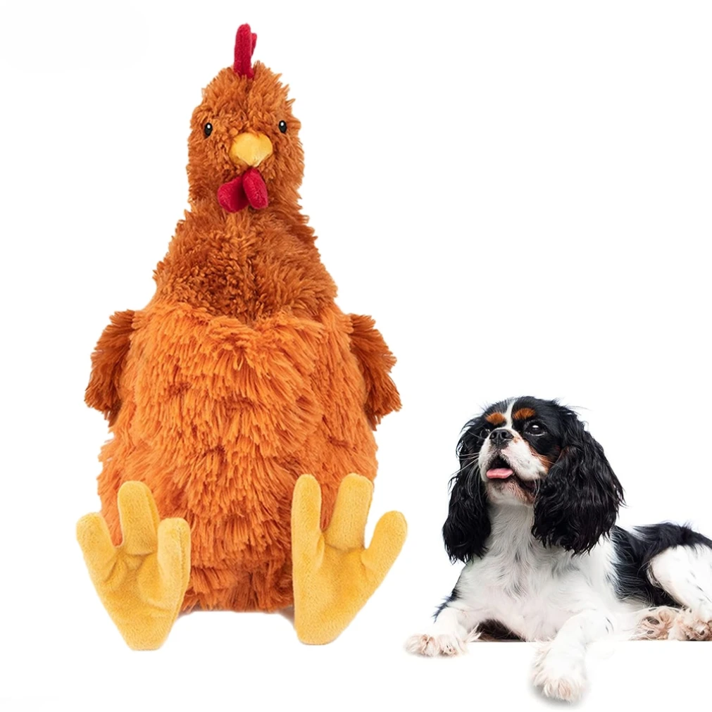 

Dog Toys Chicken Stuffing Animals Dog Toy Plush Pet Toys Themed Puppy Toys Doggies Toys Dog Chew Toy for Small Dogs