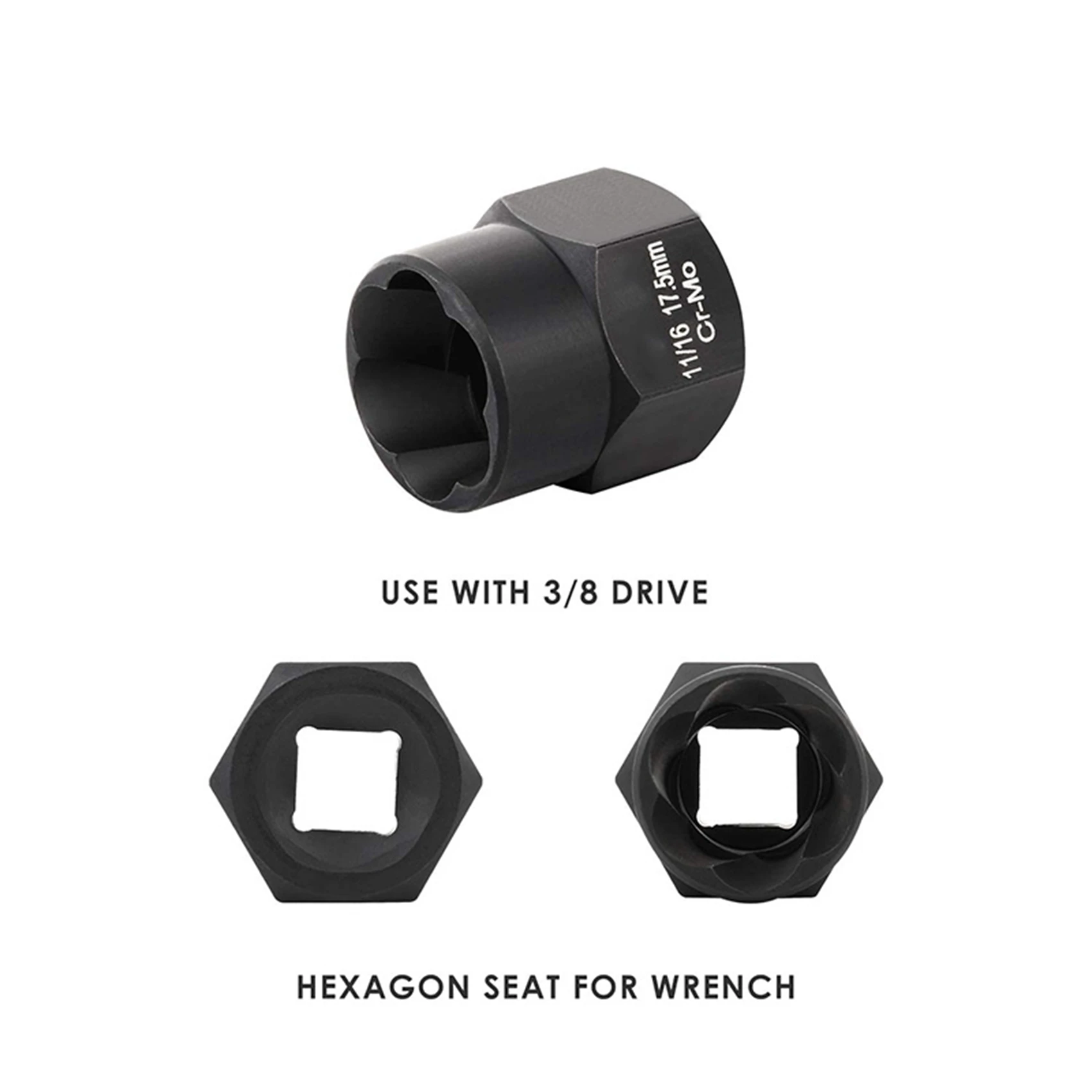 Set Pelepas Mur Baut Impact A36T-26-Piece, Soket Ekstraktor Mur, Set Alat Pelepas Baut