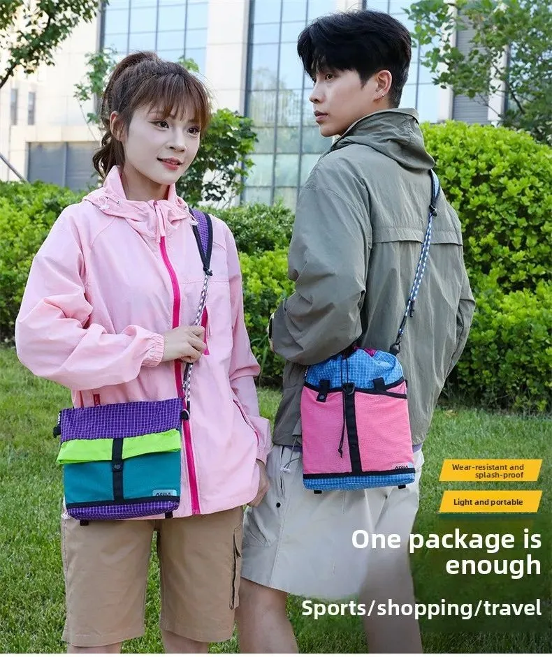 AZELA null Backpack Hiking Solid Color Skiing Nylon Outdoor Bags Nature Hike Recommend