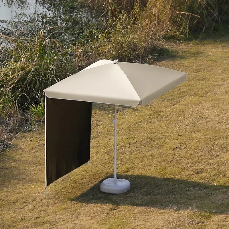 Stall special umbrella Outdoor sun umbrella Camping shading Portable trolley can be customized