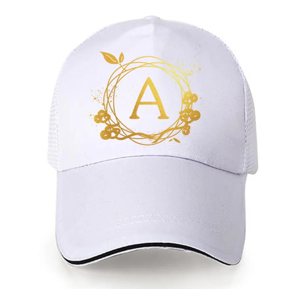 Male Hip Hop Caps Golf Tennis Cap Women Baseball Hats Outdoor Running UV Protection Mesh Sun Hat Dad Snapback Hat Wreath Series