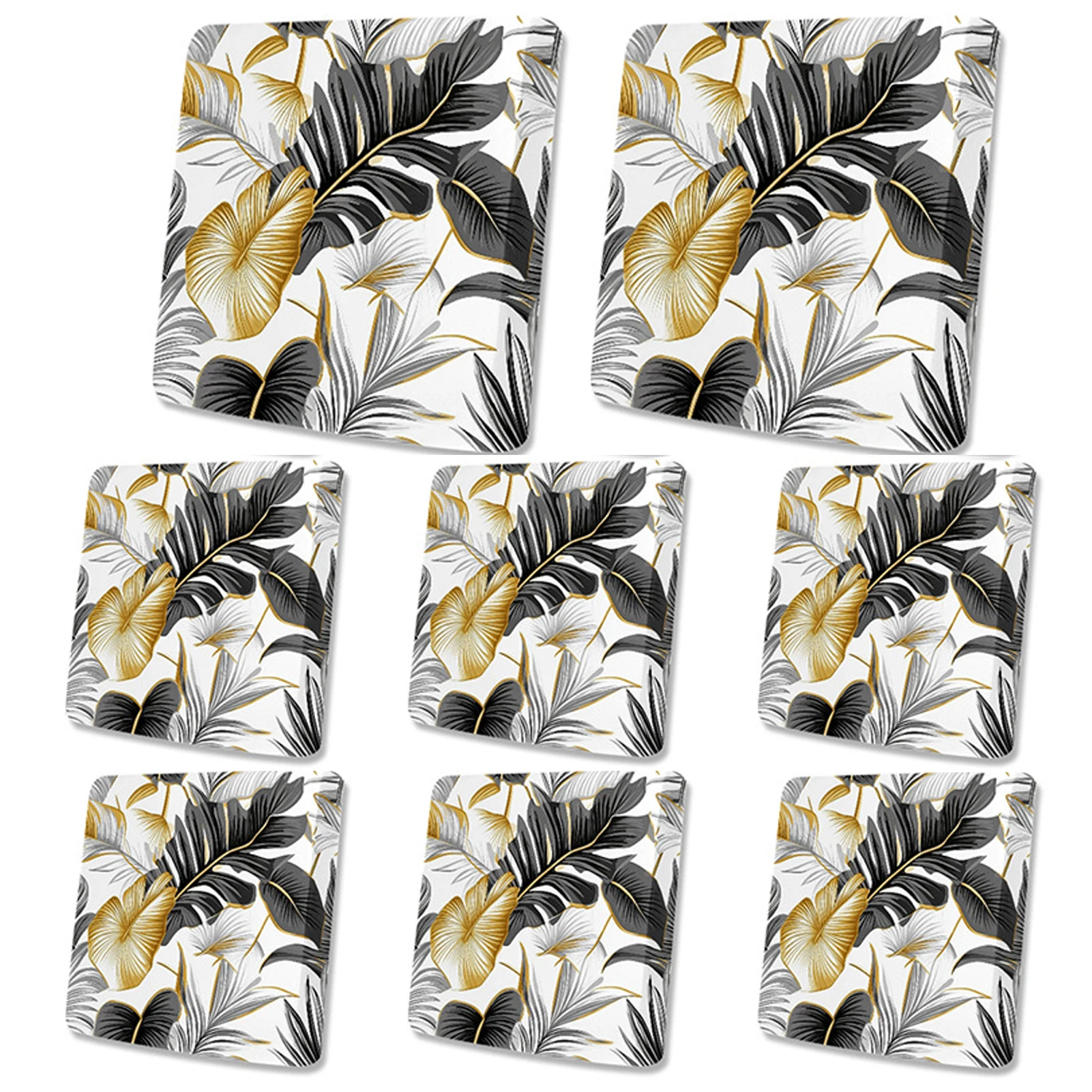 8x Waterproof Tropical 8pack/lot Replacement Patio Cushions Seat Soft