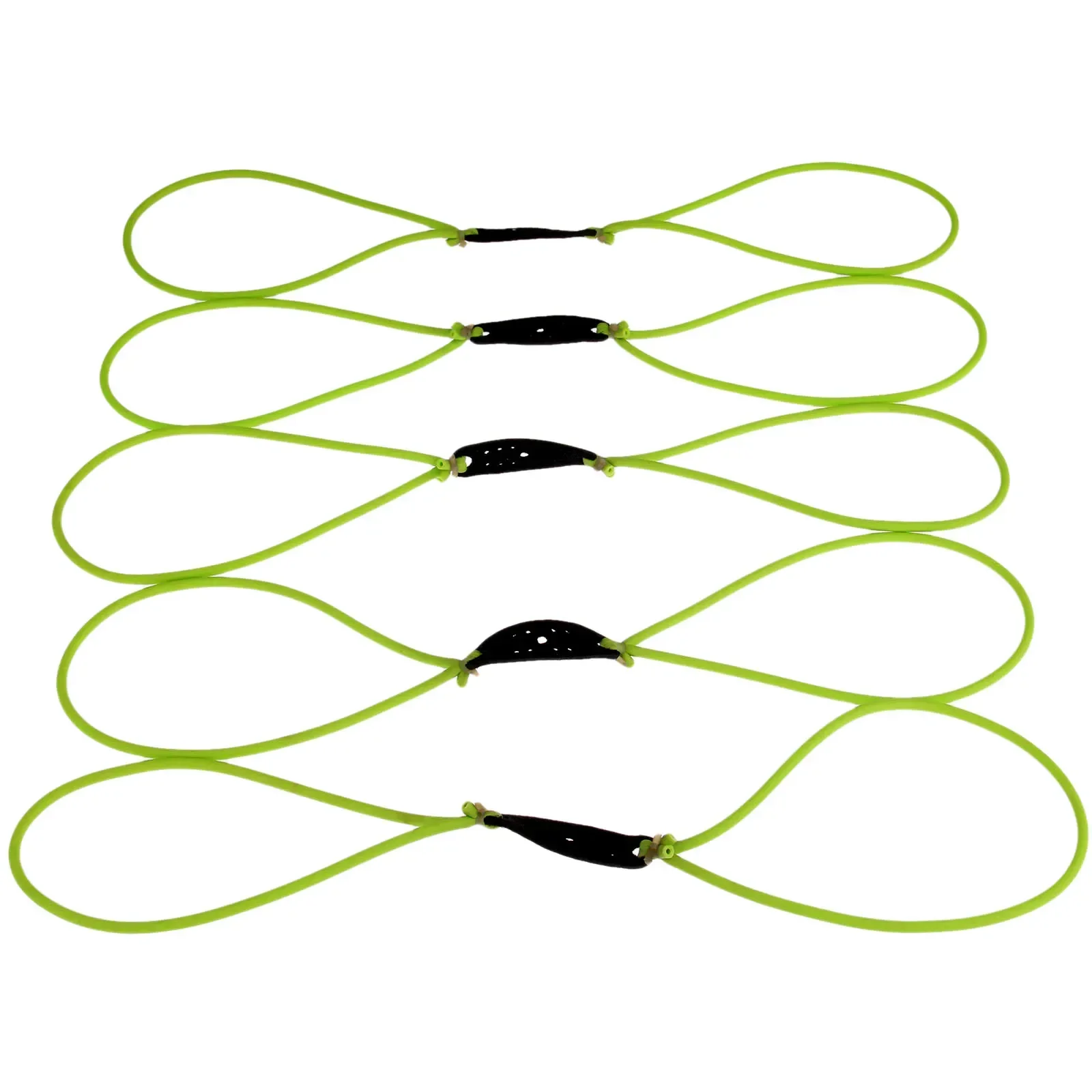 SURIEEN 5Pcs Strong Powerful Slingshot Rubber Band Hunting Catapult Elastic Band Replacement Practical Fitness Bungee Tube 1636