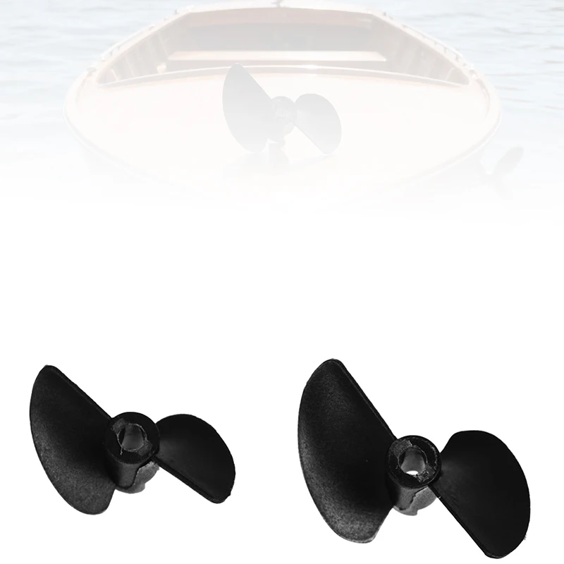 RC Boat Model Two-Blades Propeller CW Nylon Paddle P40 Shaft Diameter Options 27-47MM for Remote Control Boats