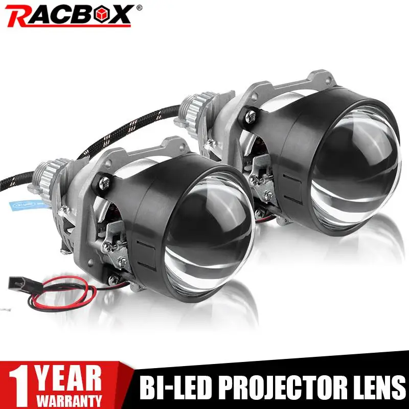 

Left Hand Drive LED Car Headlight 2.5 Inch Driving Projector Lens H4 H7 9005 9006 for SUV Seden 6000k White High Low Beam 12V