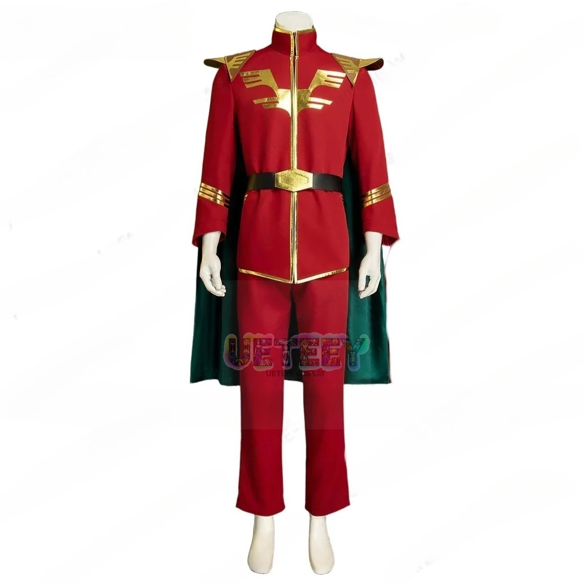 UETEEY Char's الهجوم المضاد Char Aznable أزياء تنكرية لعيد الميلاد ملابس الهالوين مقاس مخصص #5