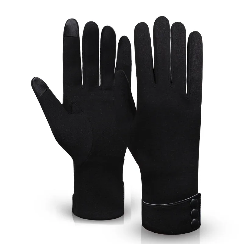 Female Autumn Winter Warm Gloves Full Finger Warm Gloves Women Cotton Touch Screen Gloves Cycling gloves