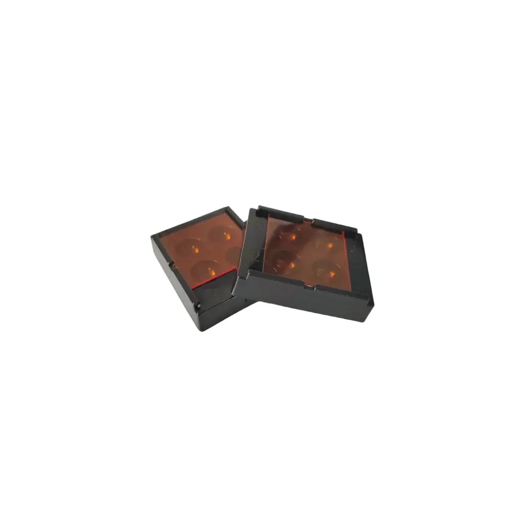 Dental Shading Light Box Composite Resin Mixing Well Odporne na światło przechowywanie Hading Color Toning Case Materiał dentystyczny