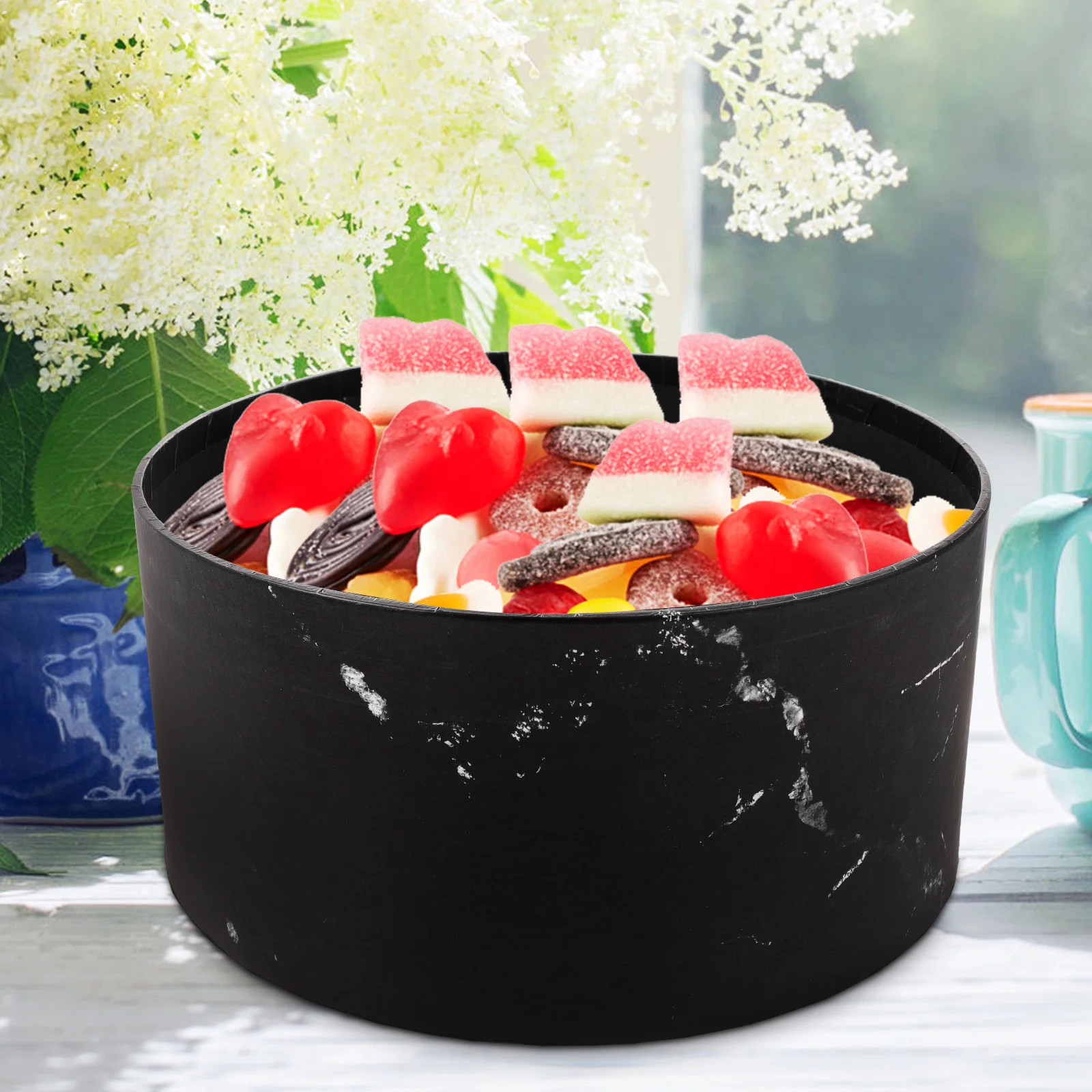 

3Pcs Candy Paper Boxes Gift Storage Organizer Portable Multi-Function Candy Containers Practical Gift Wrapping Case for Party
