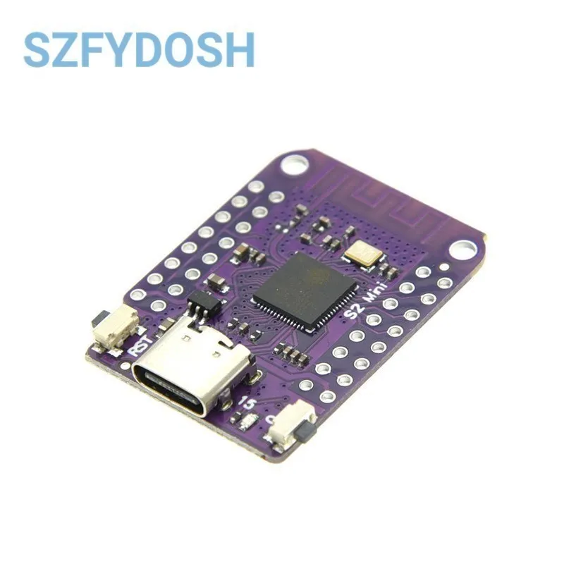 S2 Mini V1.0.0 WIFI IOT Board based ESP32-S2FN4R2 ESP32-S2 4MB FLASH 2MB PSRAM Compatible with Arduino  MicroPython 