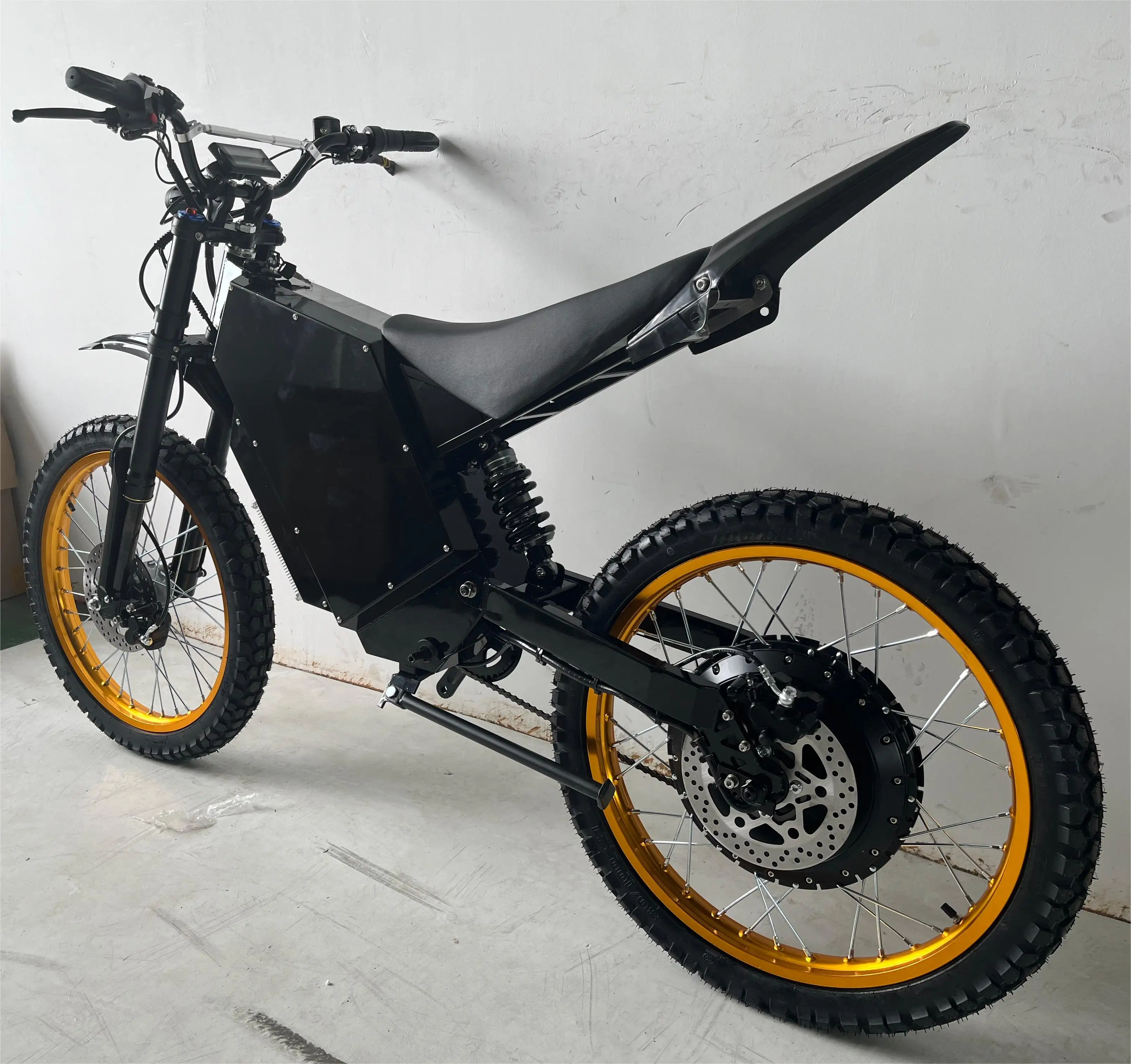Road Long Range Ebike 21inch Fat Tire Electric Bike 75AH Biggest Battery Off Road Moto Bicycle