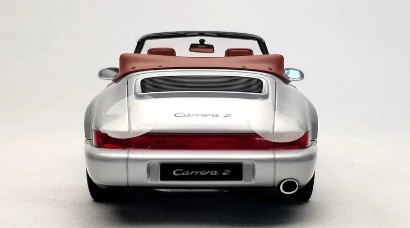 NOREV Diecast Porsche-Legierungsmodellautos im Maßstab 1:18, Porsche 911Carrera4, silberfarben, zum Spielen mit dem Geschenk, Originalverpackung mit Spielzeugautos