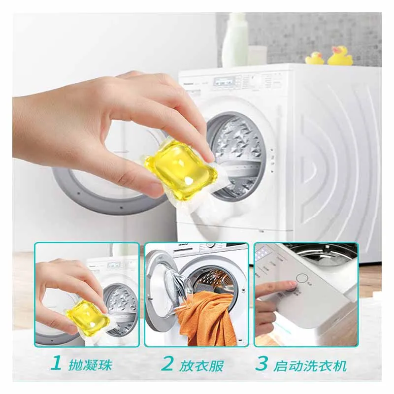 Wholesale Detergent Capsules Private Label Laundry Beads Detergent Soap Eco Scent Natural Laundry Detergent Pods