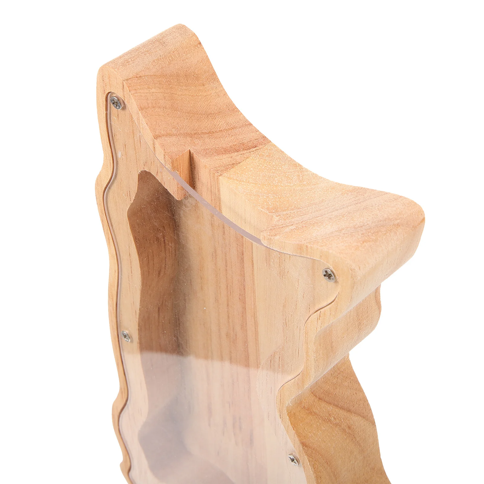 

Wooden Dog Coin Bank Large Capacity Animal Shape Decorative Piggy Bank Money Holder for Kids Gift Home Decor Money Gift Box