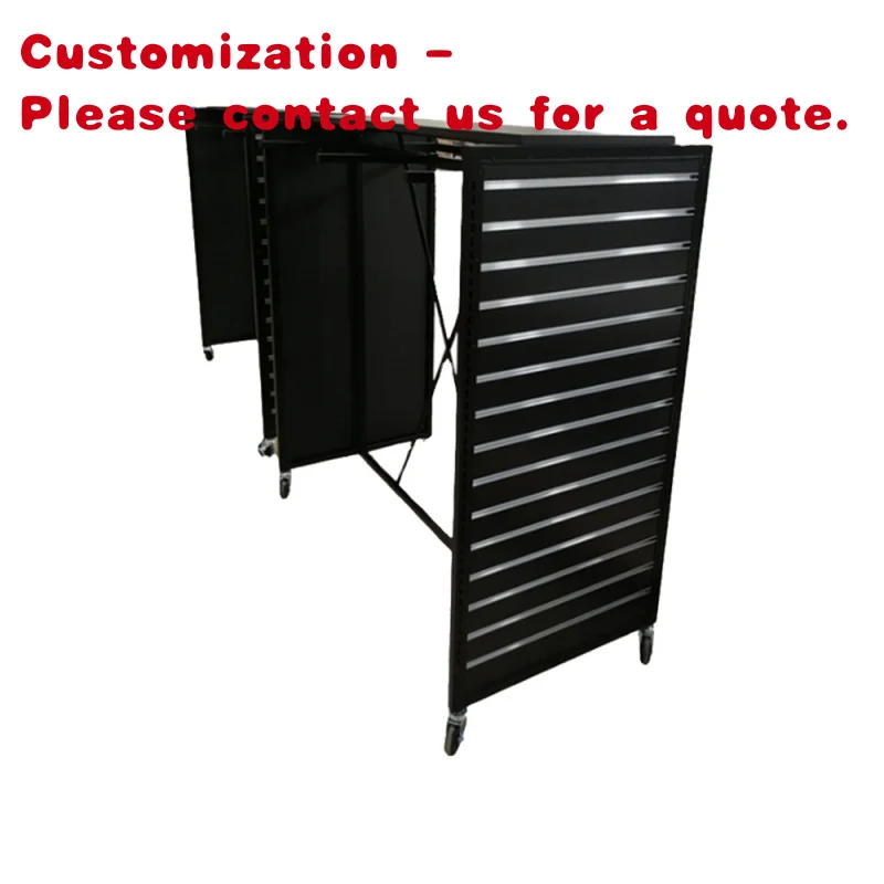 

custom.Retail Heavy Duty Steel Black Garment Store Lady Clothe Rack Sale Clothes Hanging Stand Tshirt Clothes Display Stand
