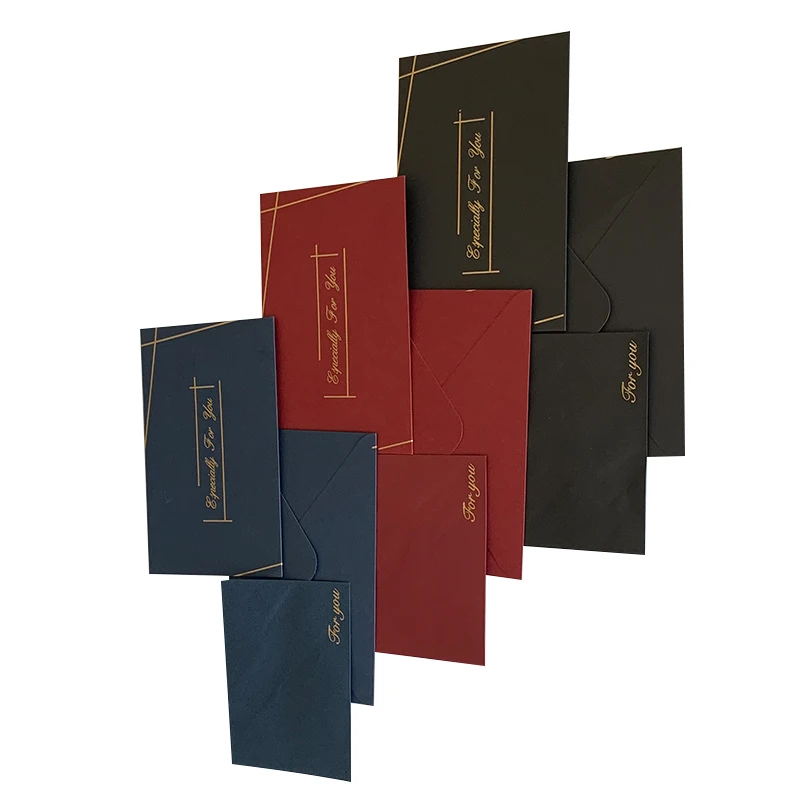 Customized product、High Quality Custom Printing Small Size Brown Vintage Kraft Paper Envelopes For Cards