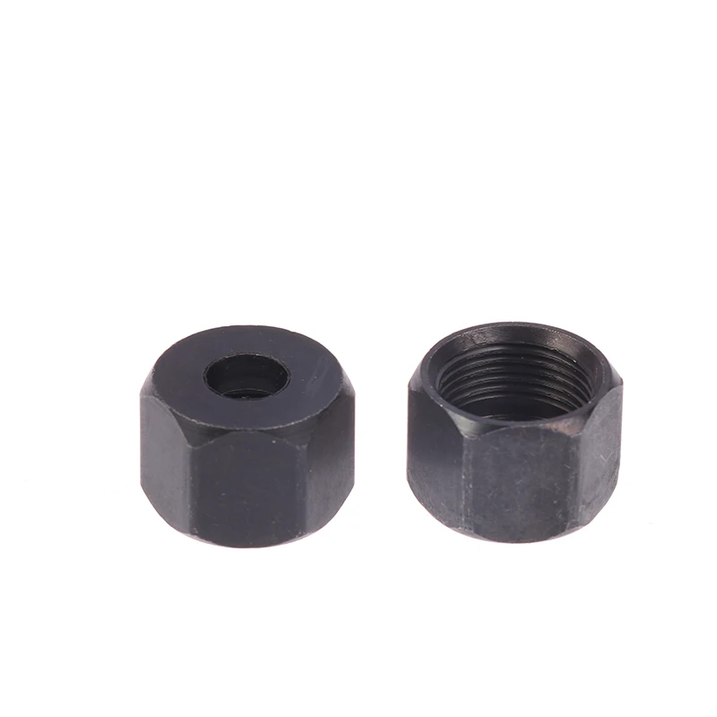 1 Set Electric Router Milling Cutter Parts 6mm 6.35mm 8mm Collet Chuck Engraving Trimming Machine With Nut Router Bit Adapter