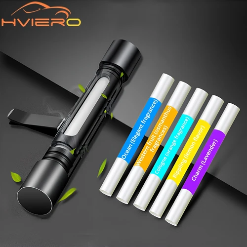 Ambientador de aire para coche, salida de aroma, estilismo de incienso, Perfume de escape, agente de purificación de fragancia, herramienta, accesorios de Aroma Interior de coche
