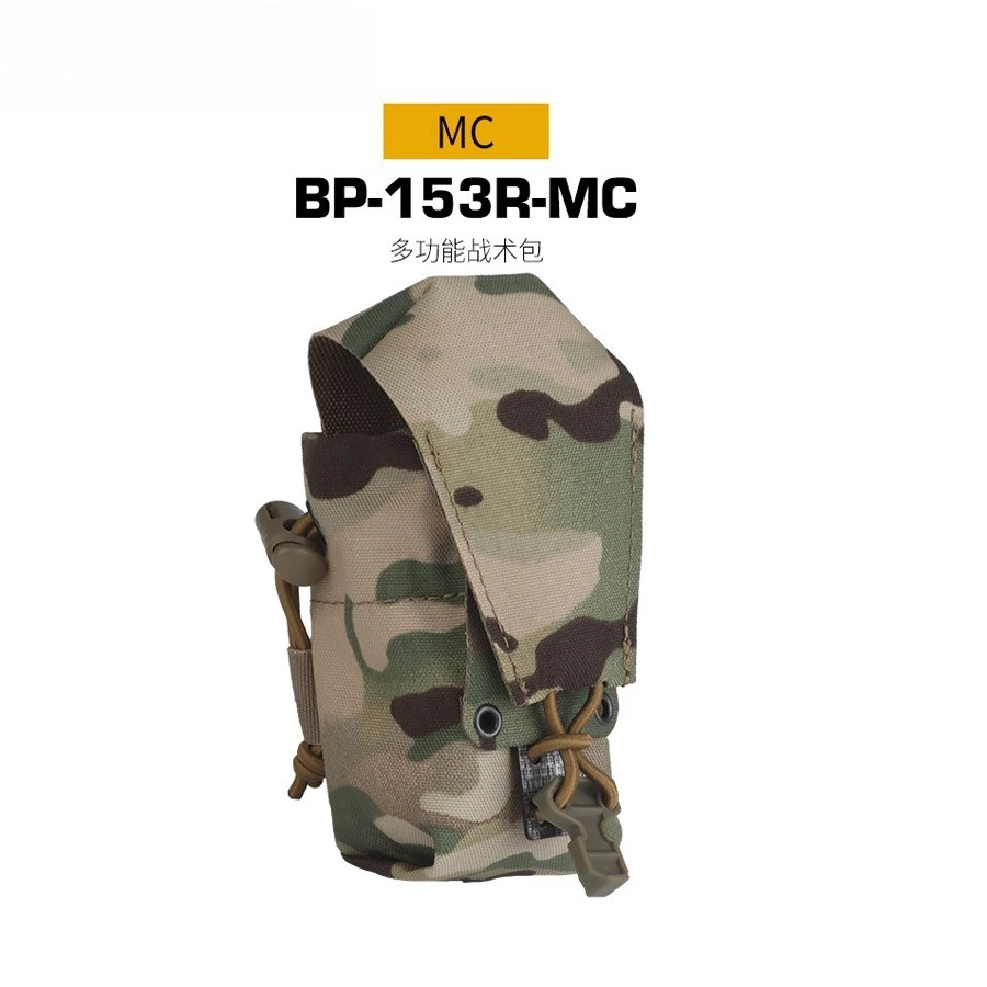 Tactical Vest Waist Belt MOLLE Equipped with Single-unit Portable Storage Radio Bag and Multi-purpose Accessory Bag