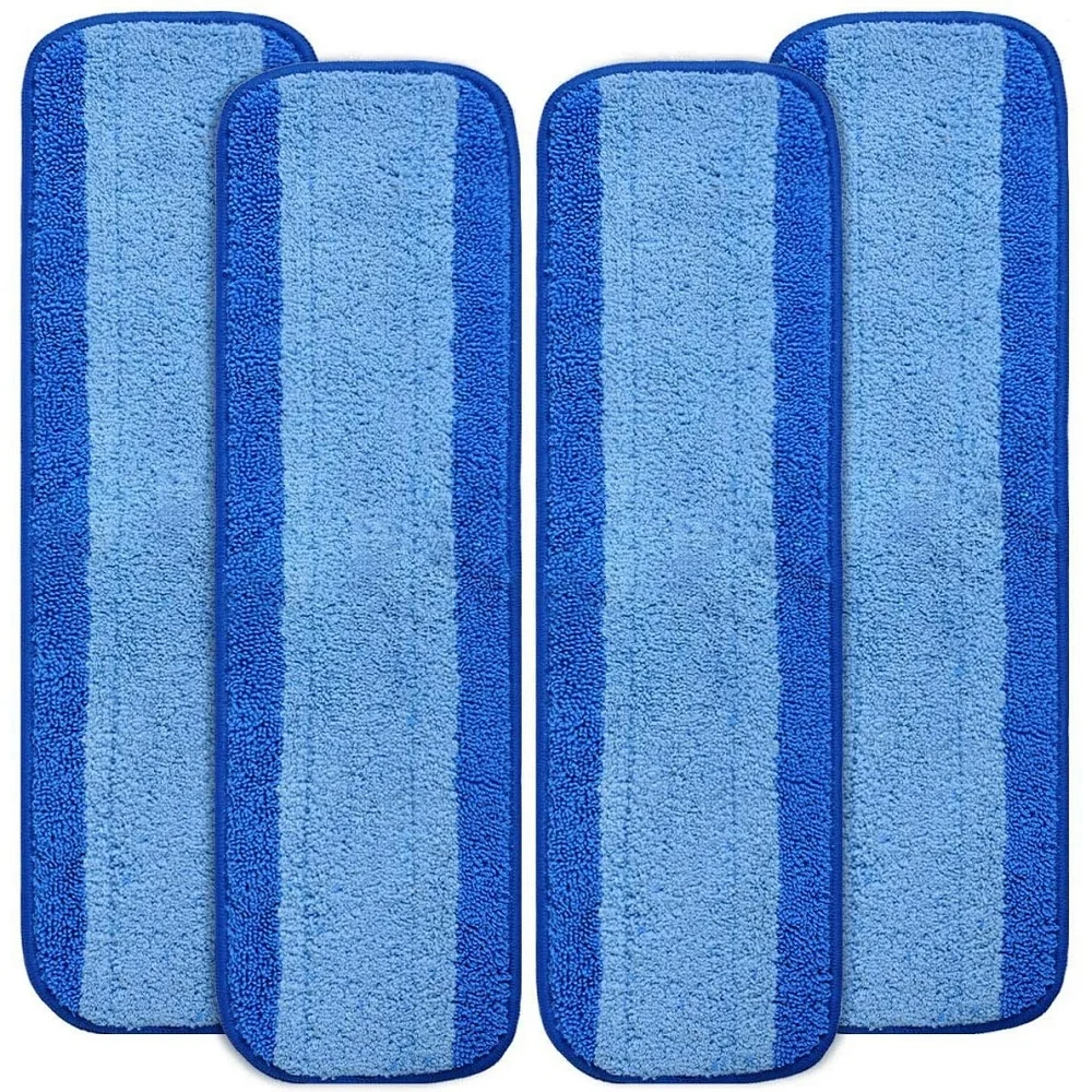 1/2/3 Stuks Microfiber Herbruikbare Dweil Pad Vervanging Voor Bona Hardhouten Vloer Reinigingsgereedschap Dweil Pads Voor Hardhouten Vloer