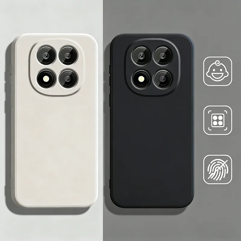 For Xiaomi Redmi NOTE 15 PRO PLUS 5G Fashion Soft TPU Silicone Case New Design NOTE15 4G Candy Color Phone Cover