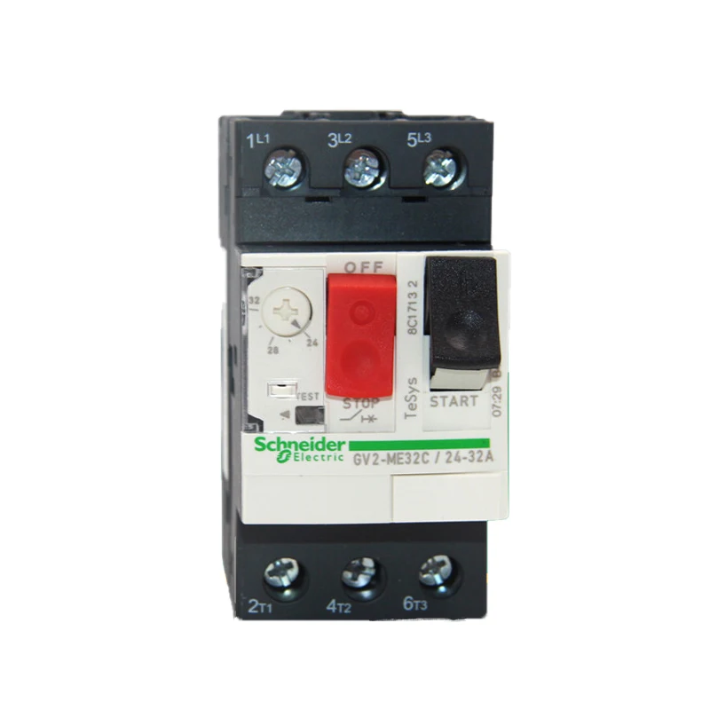 

Original Export Thermal-Magnetic Motor Circuit Breaker 24-32A Electromagnetic Tripping Current 416A 690VAC GV2ME32