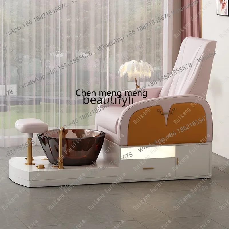 ss 8350 Factory Direct Sales Beauty Manicure Foot Massage Foot-Washing Pedicure Chair Foot Bath Multifunctional Massage Chair