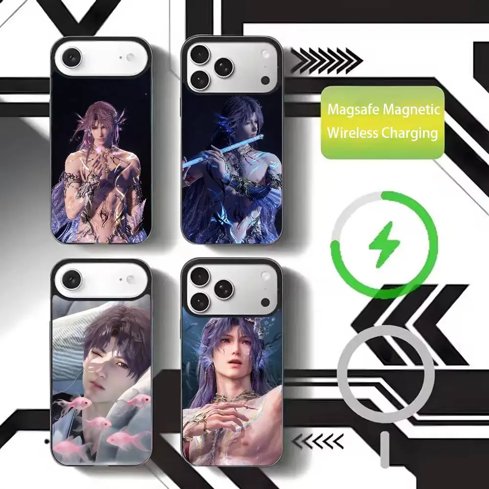 

Rafayel L-Love and D-Deepspace Phone Case For iPhone17,16,15,14,13,12,11 Plus,Pro Max Magnetic For Magsafe Wireless Charging