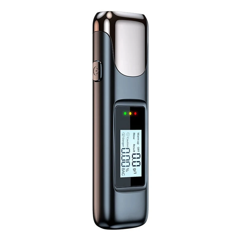 

AC88-C10 High Precision Alcohol Tester Drunk Alarm Reminder Breath Alcohol Tester Professional Breathalyzer Alcohol Analyzer