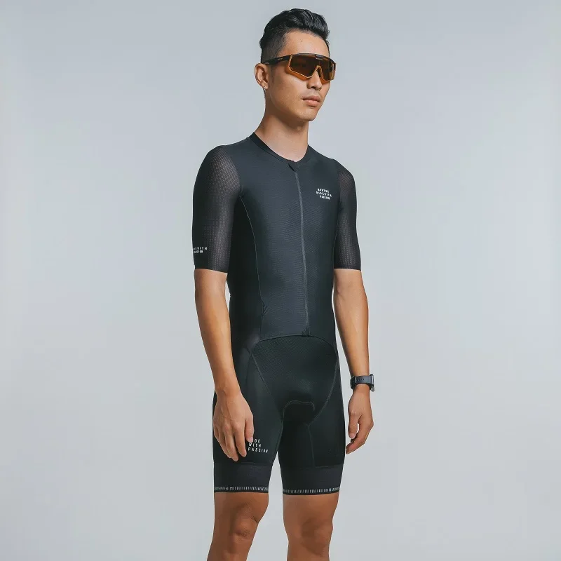 Tri Suits Compression Clothing Triathlon Suit Design Your Own Mens Trisuit Apparel 1 Piece Skin Suit Short Sleeve