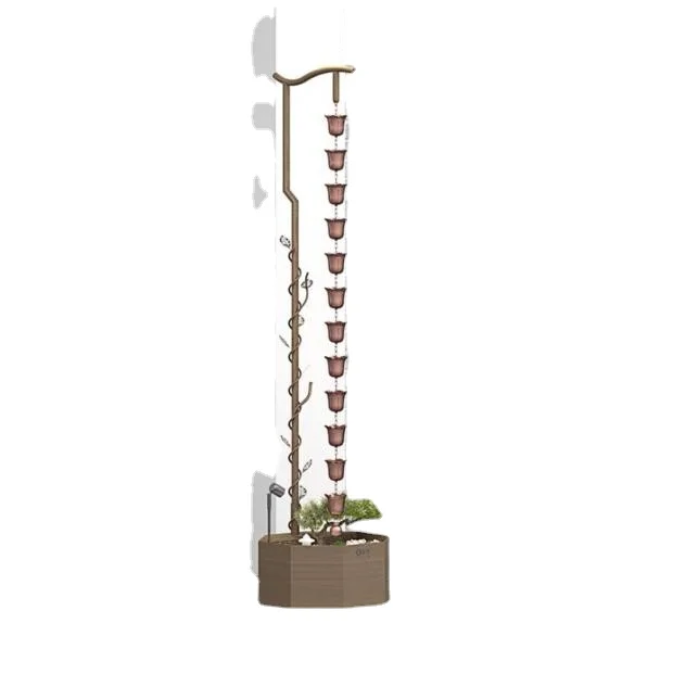 

Pqf Hallway Lucky Floor Garden Rain Chain Ornaments